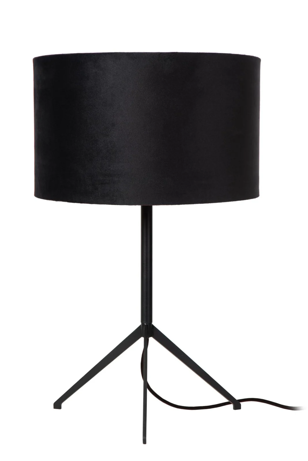 Lucide TONDO - Stolnu00e1 lampa - u00d8 30 cm - 1xE27 - u010dierna