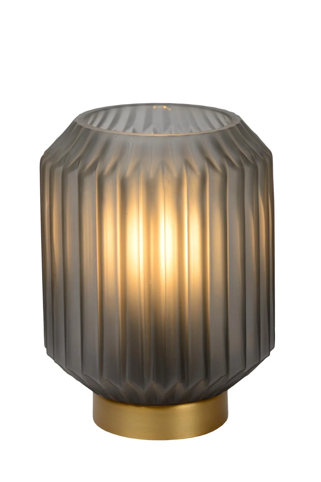Lucide SUENO - Stolnu00e1 lampa - u00d8 13 cm - 1xE14 - sivu00e1