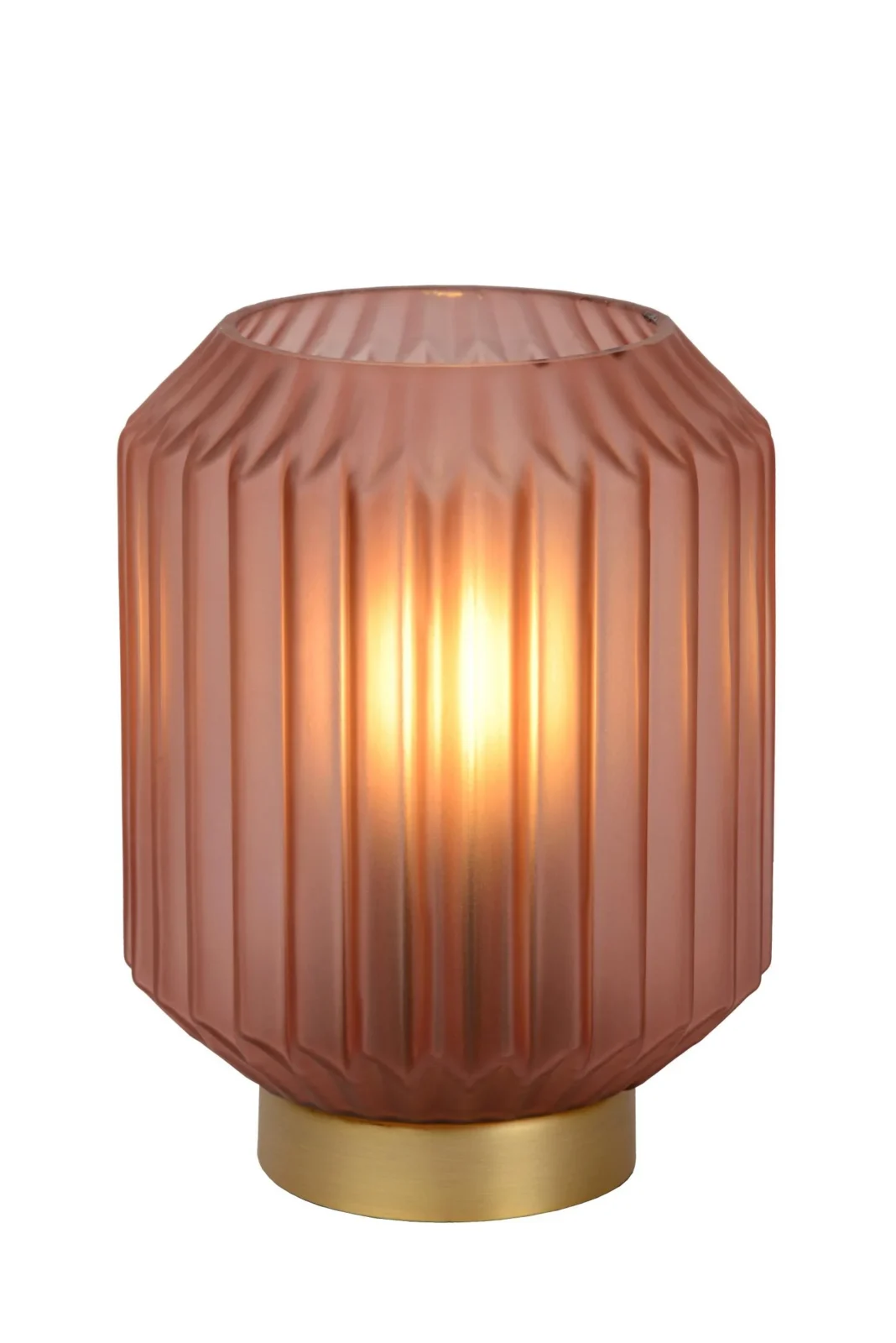Lucide SUENO - Stolnu00e1 lampa - u00d8 13 cm - 1xE14 - Ruu017eovu00e1