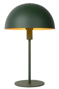 Lucide SIEMON - Stolnu00e1 lampa - u00d8 25 cm - 1xE14 - Zelenu00e1