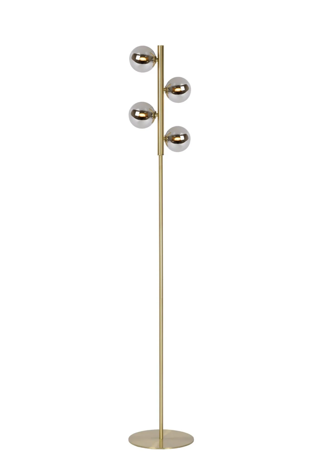 Lucide TYCHO - Stojaca lampa - 4xG9 - Matt Gold / Brass