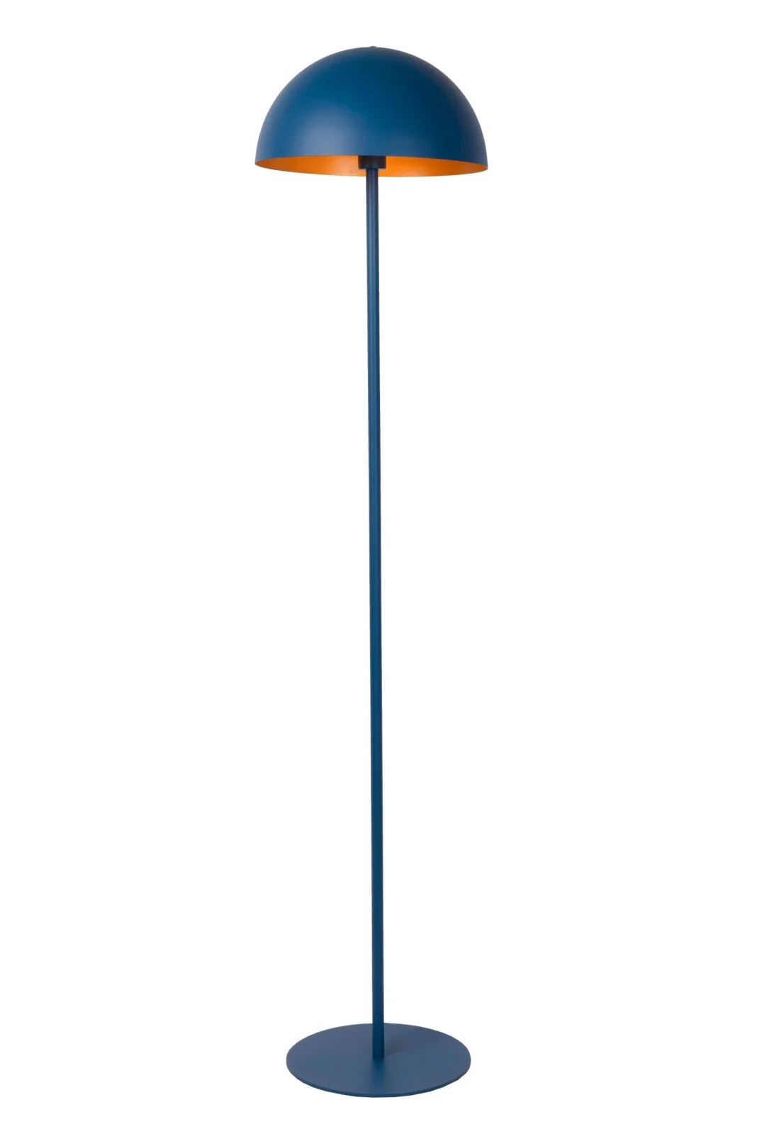 Lucide SIEMON - Stojacia lampa - u00d8 35 cm - 1xE27 - modru00e1