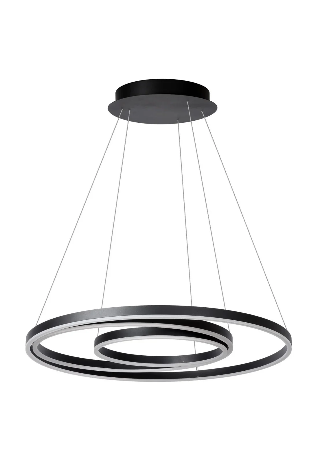 Lucide TRINITI - zu00e1vesnu00e9 svetlo - u00d8 80 cm - LED tlmenu00e9 - 3000K - u010dierne