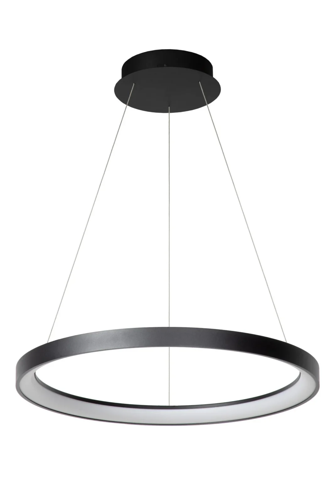 Lucide VIDAL - zu00e1vesnu00e9 svetlo - u00d8 58 cm - LED tlmenu00e9 - 1x48W 2700K - u010dierne