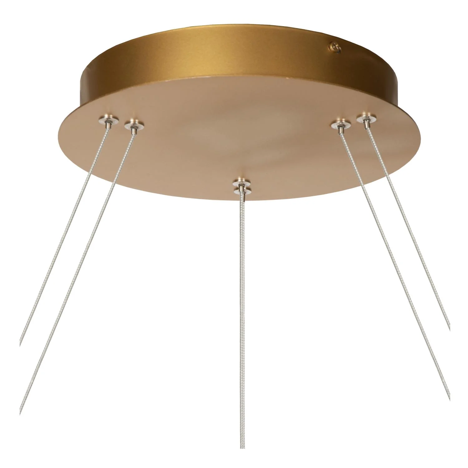 Lucide VIDAL - Zu00e1vesnu00e9 svetlo - u00d8 78 cm - LED tlmenu00e9. - 1x92W 2700K - Matnu00e9 zlato / mosadz | Pru00e9miovu00e9
