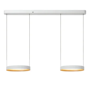 Lucide RADIANT - Zu00e1vesnu00e9 svetlo - LED Dim. - CCT - 2x38W 2200K/3000K - biela - Vibes