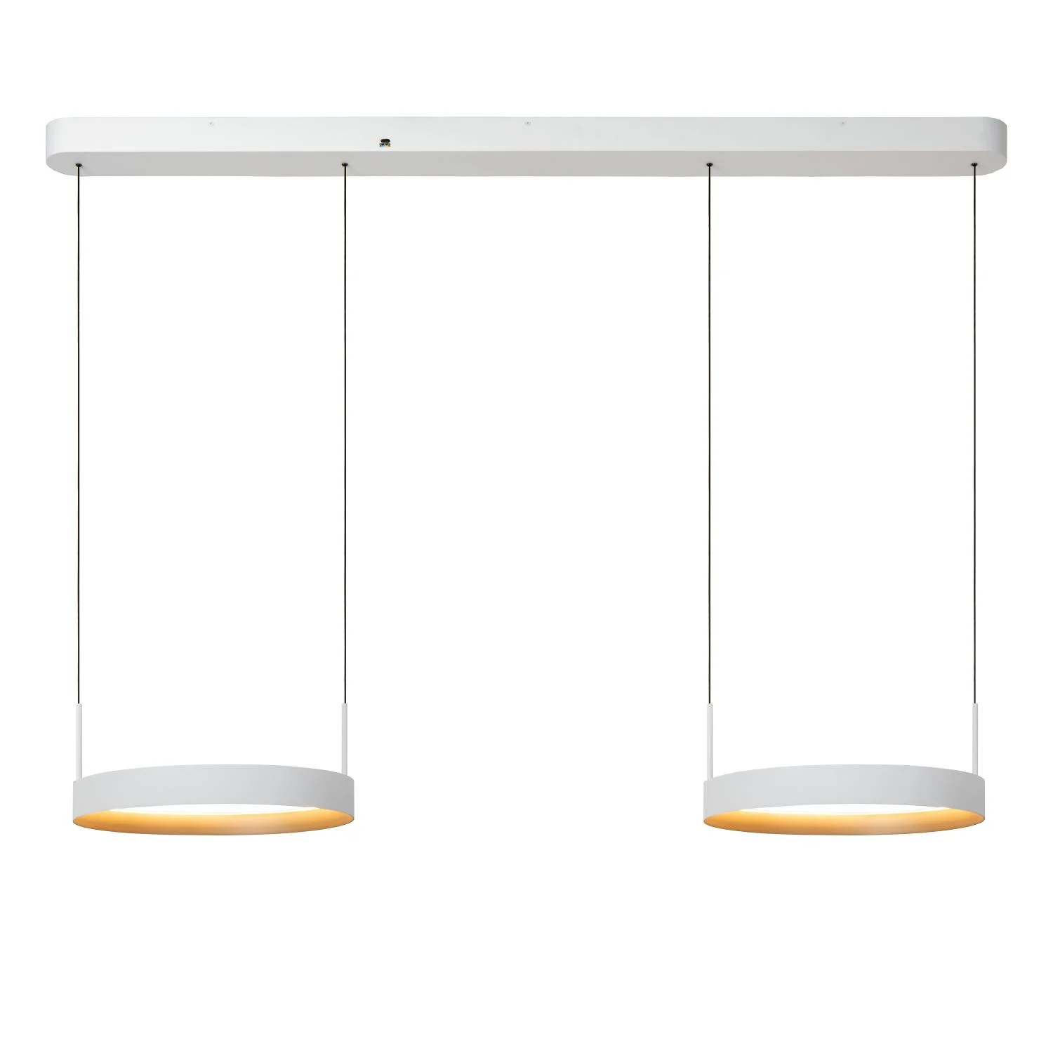 Lucide RADIANT - Zu00e1vesnu00e9 svetlo - LED Dim. - CCT - 2x38W 2200K/3000K - biela - Vibes