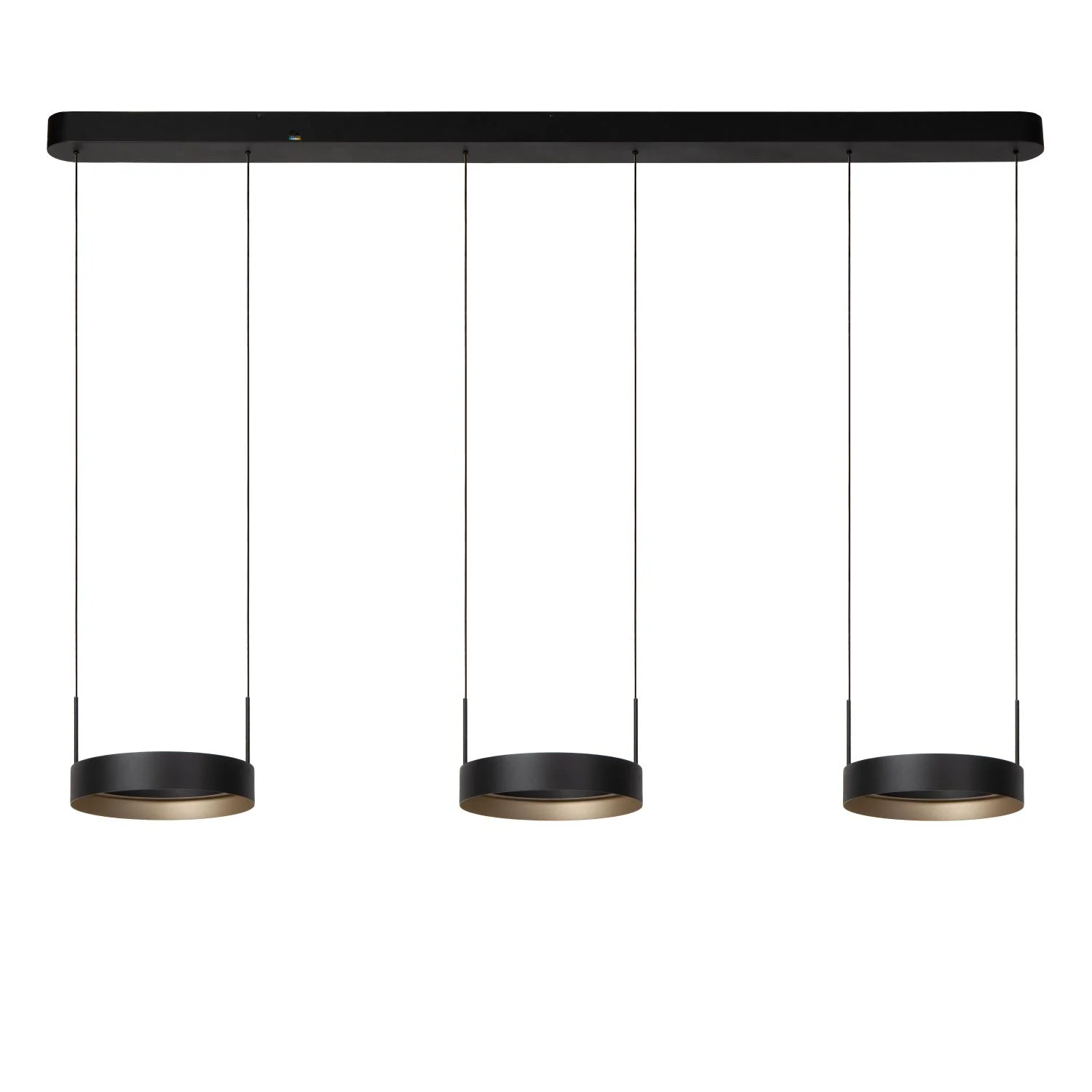 Lucide RADIANT - Zu00e1vesnu00e9 svetlo - LED Dim. - CCT - 3x18,6W 2200K/3000K - u010dierna - Vibes