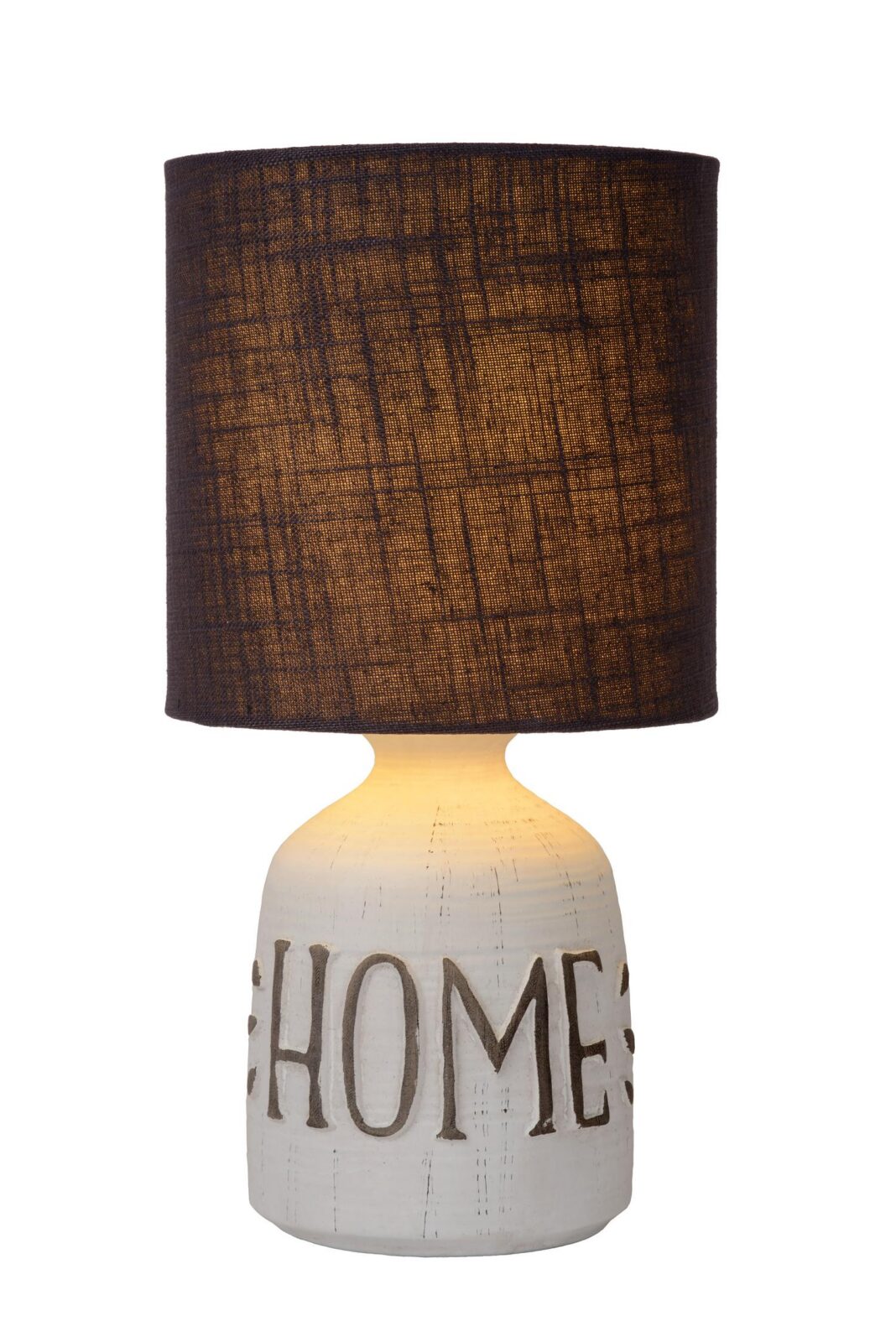 Lucide COSBY - Stolnu00e1 lampa - u00d8 16,5 cm - 1xE14 - biela