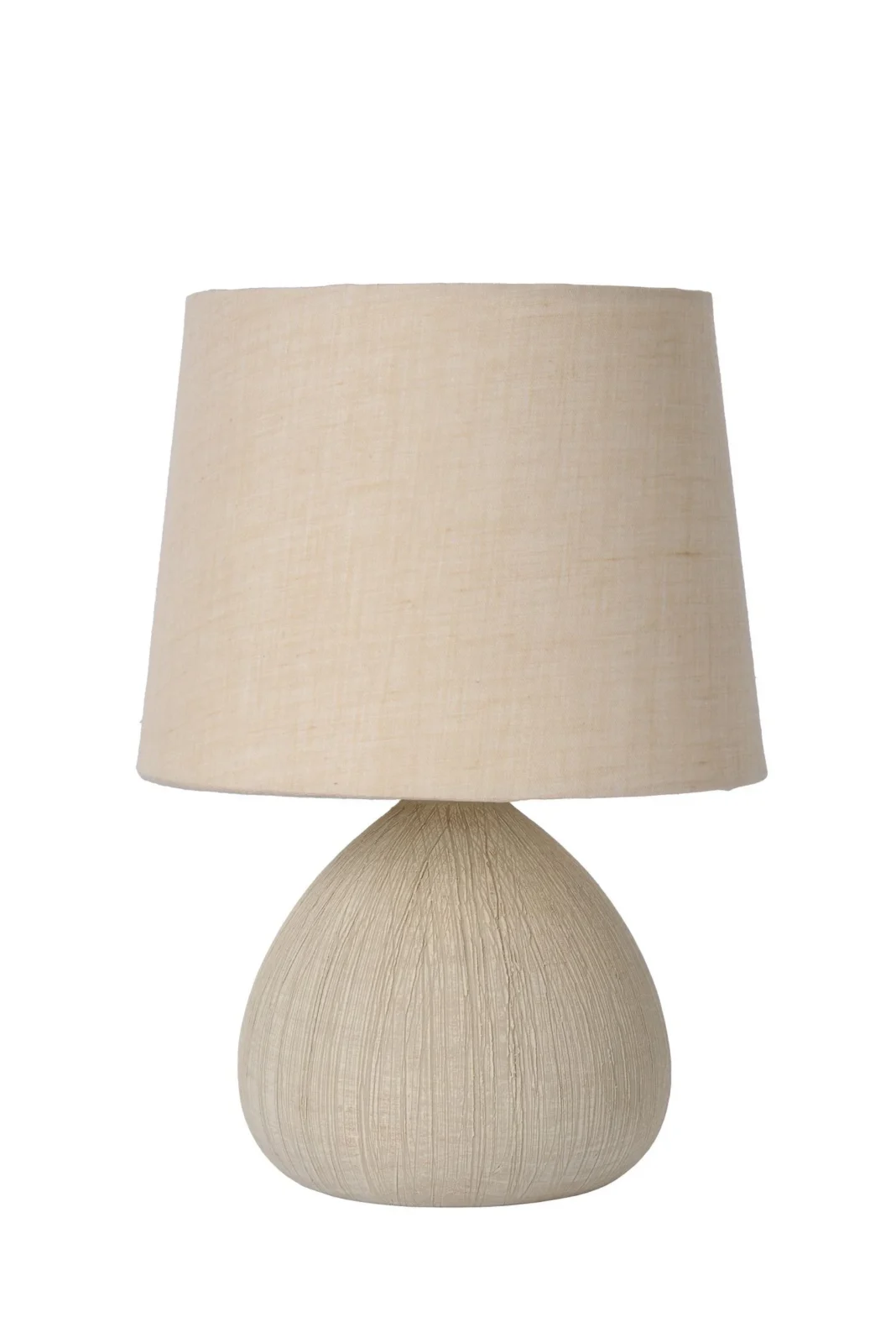 Lucide RAMZI - Stolnu00e1 lampa - u00d8 18 cm - 1xE14 - Kru00e9movu00e1