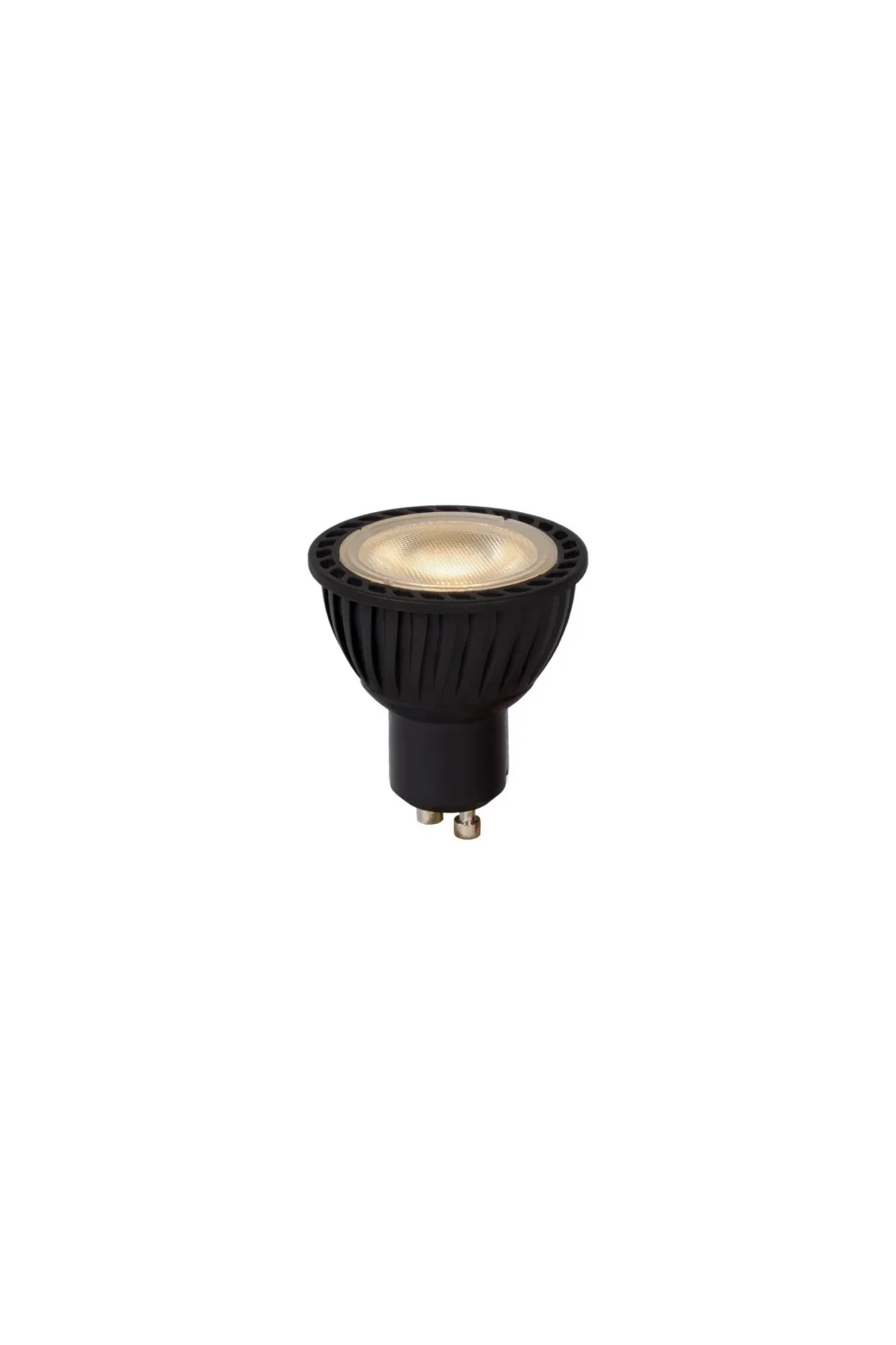 Lucide MR16 - LED u017eiarovka - u00d8 5 cm - LED stmievanu00e1. - GU10 - 1x5W 3000K - u010dierna