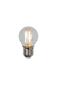 Lucide G45 - u017diarovka s vlu00e1knom - u00d8 4,5 cm - LED tlmenu00e1. - E27 - 1x4W 2700K - priehu013eadnu00e1