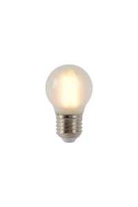 Lucide G45 - u017diarovka s vlu00e1knom - u00d8 4,5 cm - LED tlmenu00e1. - E27 - 1x4W 2700K - matovanu00e1