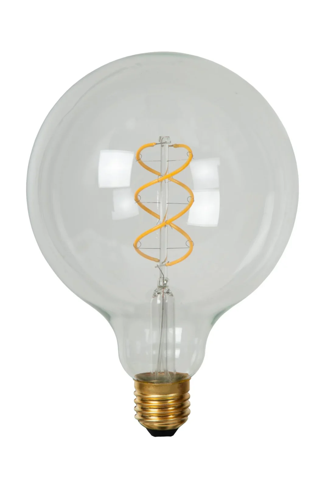 Lucide G125 - u017diarovka s vlu00e1knom - u00d8 12,5 cm - LED tlmenu00e1. - E27 - 1x4,9W 2700K - priehu013eadnu00e1