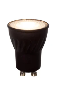 Lucide MR11 - LED u017eiarovka - u00d8 3,5 cm - LED tlmenu00e1. - GU10 (MR11) - 1x3,8W 2700K - u010dierna