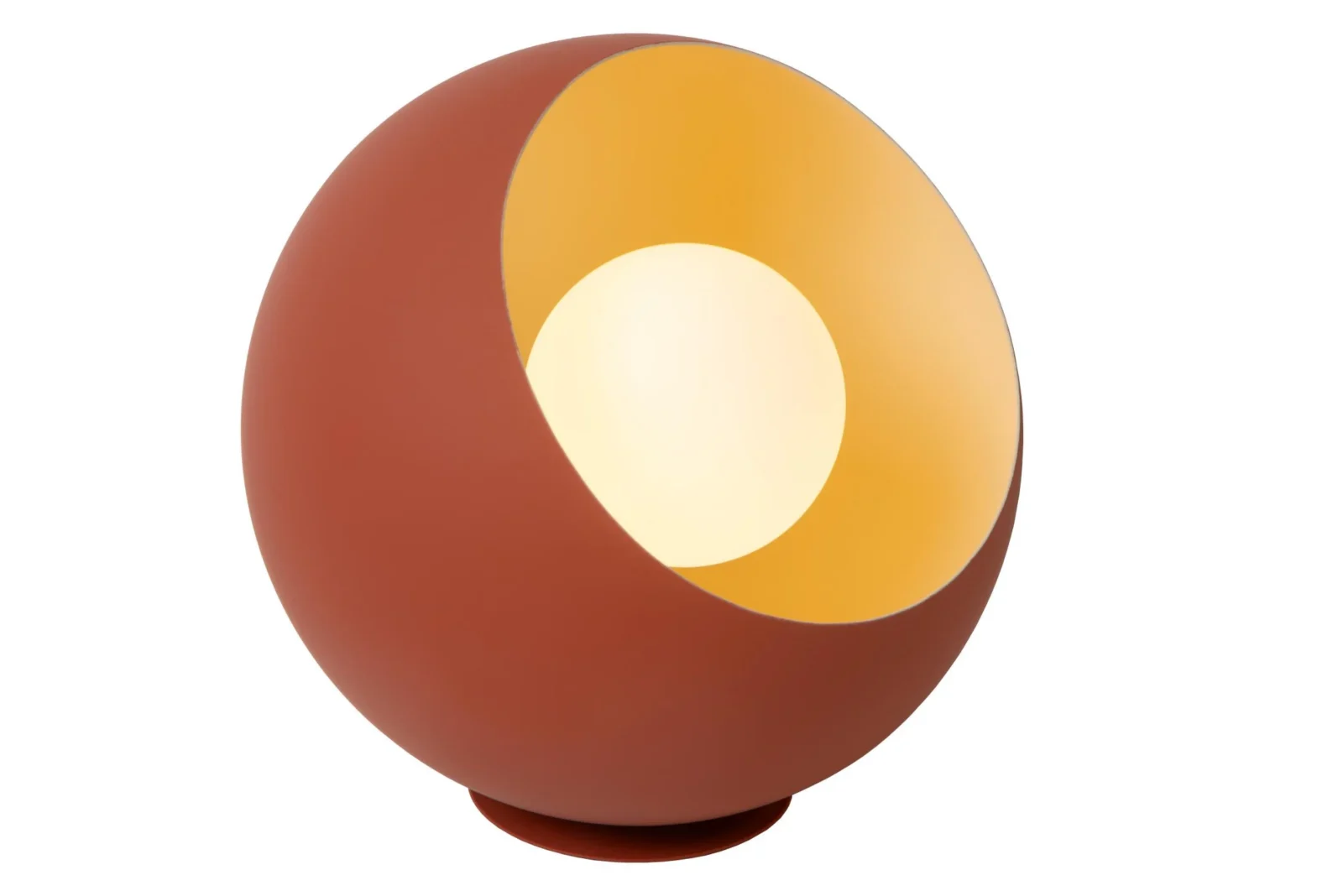 Lucide DOREDOS - Stolnu00e1 lampa - u00d8 20 cm - 1xE27 - Terakota