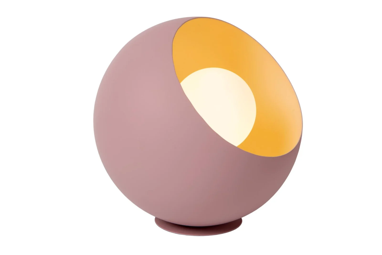 Lucide DOREDOS - Stolnu00e1 lampa - u00d8 20 cm - 1xE27 - Ruu017eovu00e1