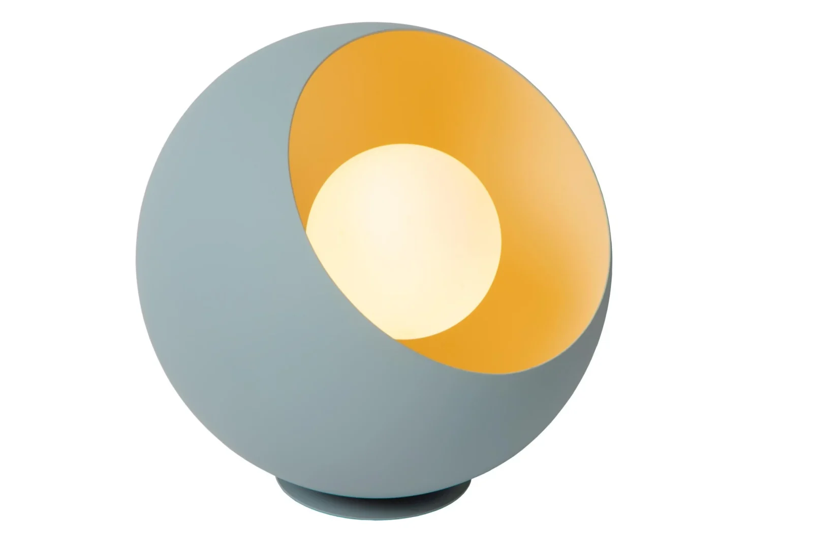 Lucide DOREDOS - Stolnu00e1 lampa - u00d8 20 cm - 1xE27 - Pastelovu00e1 modru00e1