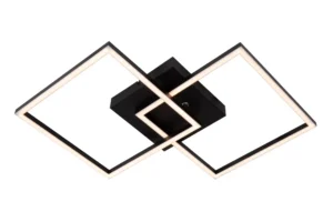 Lucide ARIANNE - Zapustenu00e9 stropnu00e9 svetlo - LED - CCT - 1x23W 2700K/4000K - u010dierna