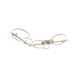 Lucide NICOLA - Zapustenu00e9 stropnu00e9 svetlo - LED - CCT - 1x37W 2700K/4000K - Taupe | Essential