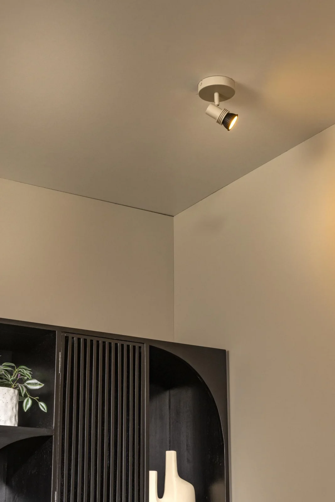 Lucide KIANTI - Stropnu00e9 reflektory - u00d8 10 cm - 1xGU10 - Taupe