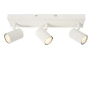 Lucide AMIGO - Stropnu00e9 reflektory - 3xGU10 - biele