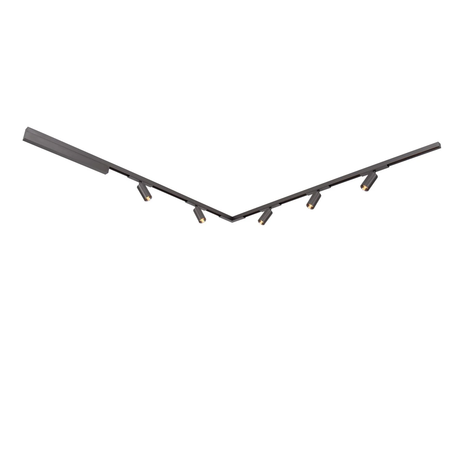 Lucide Premium LINIAL - 1-okruhovu00fd osvetu013eovacu00ed systu00e9m - Smart - 48V kou013eajnica - 1 meter - Satin Gun Metal