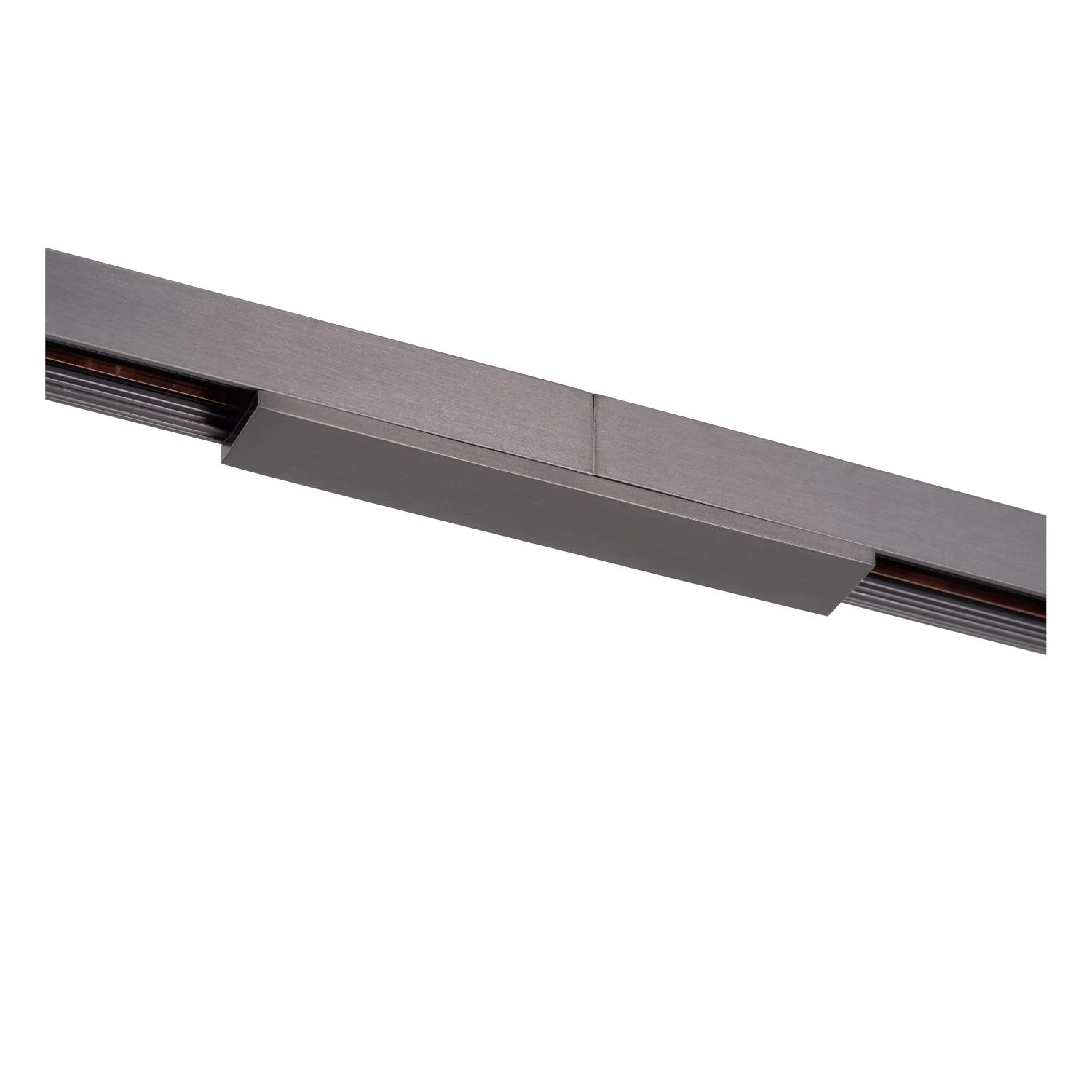 Lucide Premium LINIAL Straight - konektor - 1-okruhovu00fd osvetu013eovacu00ed systu00e9m - Smart - 48V Track - Satin Gun Metal