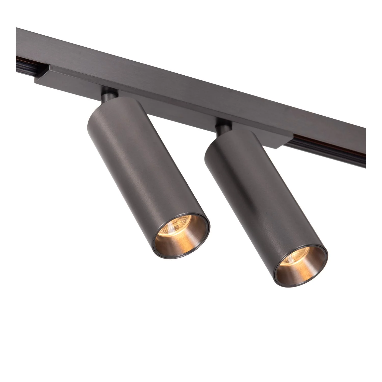Lucide Premium LINIAL BIXX - 1-okruhovu00fd osvetu013eovacu00ed systu00e9m / Smart Rail Lighting - Smart - 48V kou013eajnica - 2xLED - Satin Gun Metal