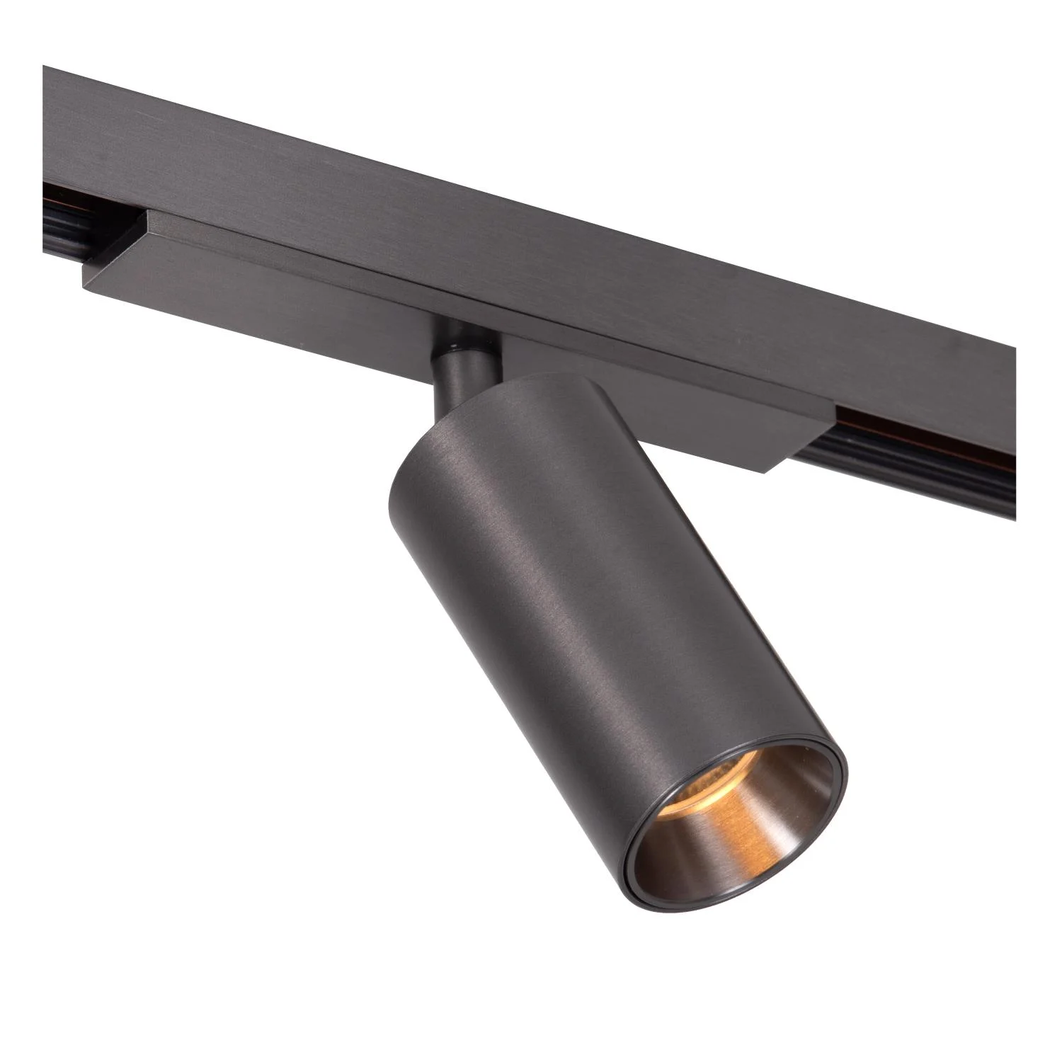 Lucide Premium LINIAL MOX - 1-okruhovu00fd osvetu013eovacu00ed systu00e9m / Smart Rail Lighting - Smart - 48V kou013eajnice - 1xLED - Satin Gun Metal