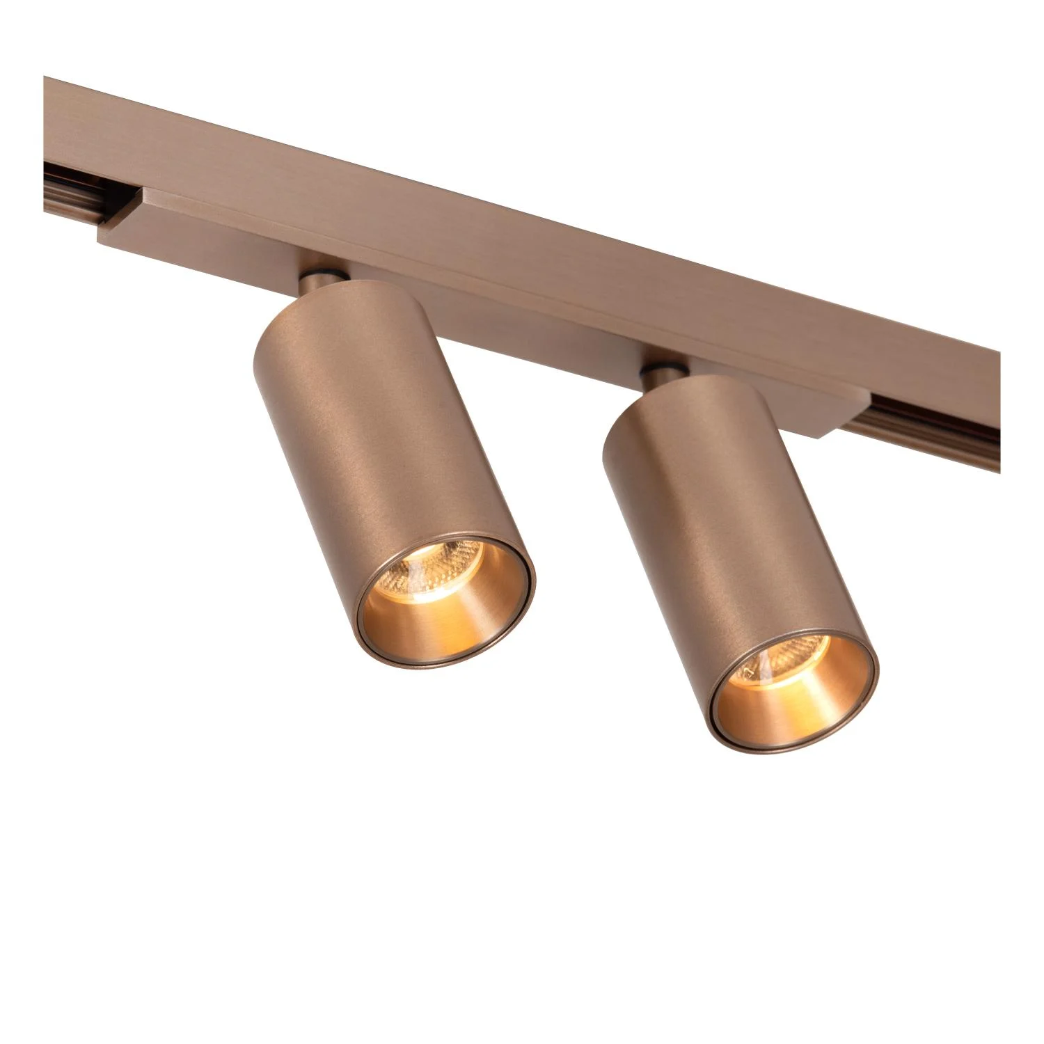 Lucide Premium LINIAL MOXX - 1-okruhovu00fd osvetu013eovacu00ed systu00e9m / Smart Rail Lighting - Smart - 48V kou013eaj - 2xLED - Champagne