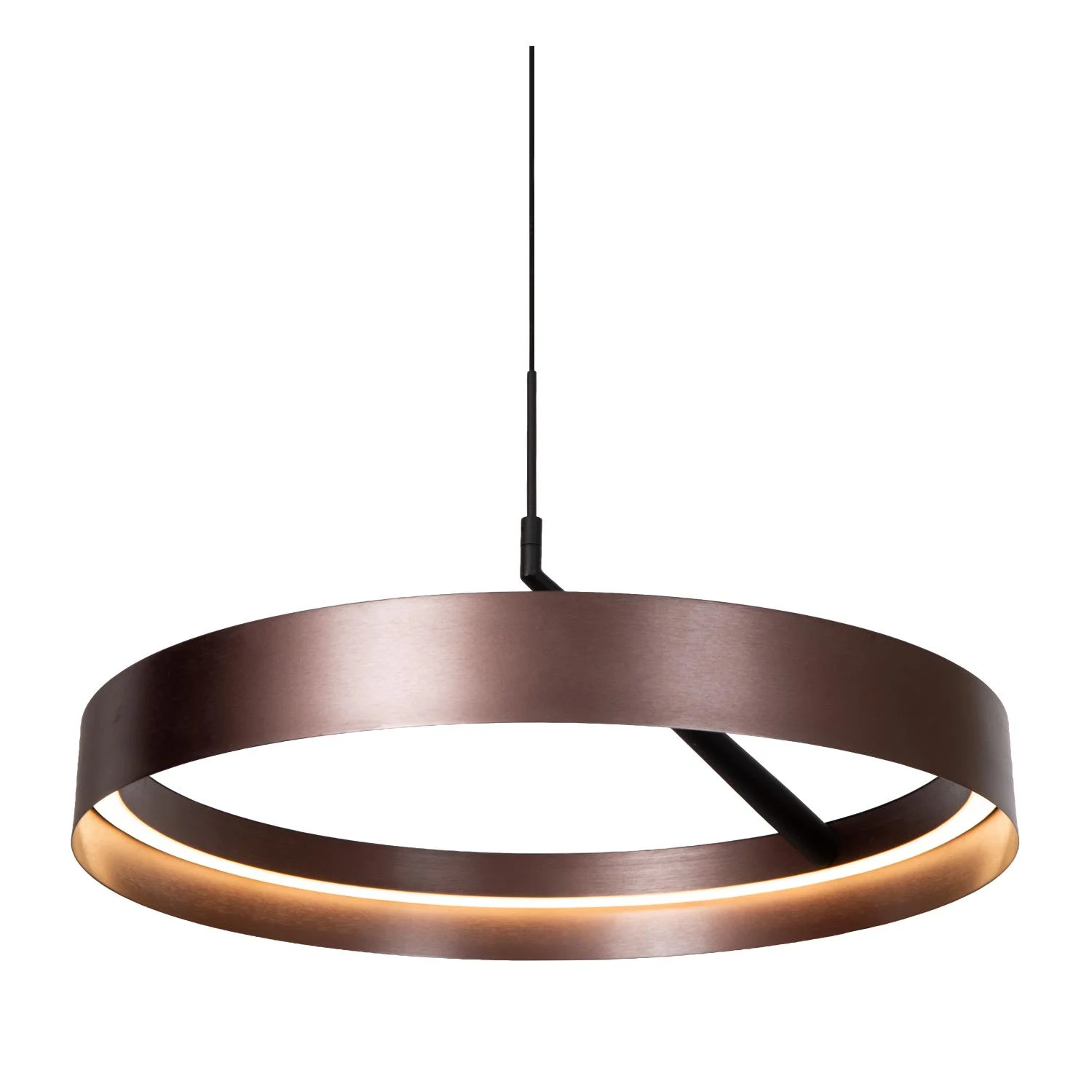 Lucide LEONARD - Zu00e1vesnu00e9 svetlo - u00d8 54,5 cm- LED 3 StepDim - CCT - 1x36W 2200K/3000K - Ku00e1va - Vibes