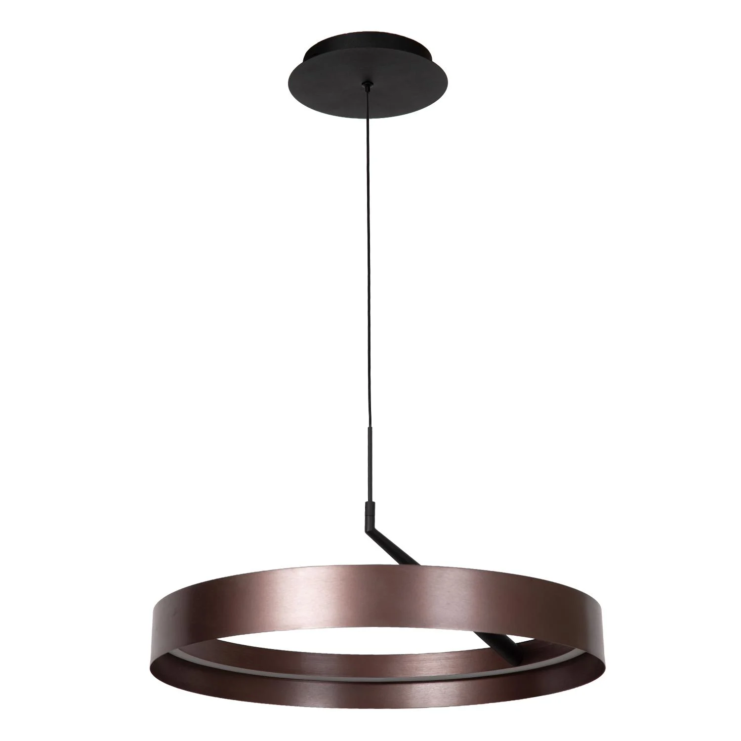 Lucide LEONARD - Zu00e1vesnu00e9 svetlo - u00d8 54,5 cm- LED 3 StepDim - CCT - 1x36W 2200K/3000K - Ku00e1va - Vibes