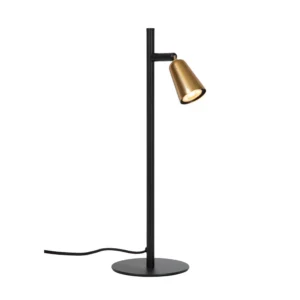 Lucide TIANA - Stolnu00e1 lampa - 1xGU10 - Farba u0161ampansku00e9ho | Essential