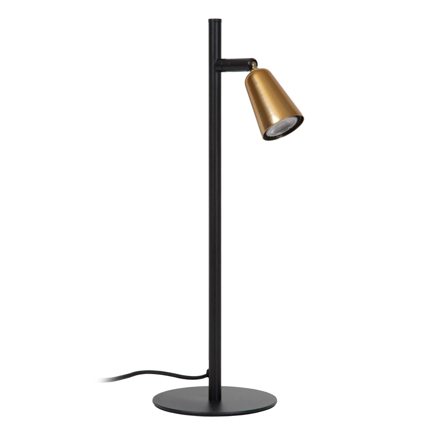 Lucide TIANA - Stolnu00e1 lampa - 1xGU10 - Farba u0161ampansku00e9ho | Essential
