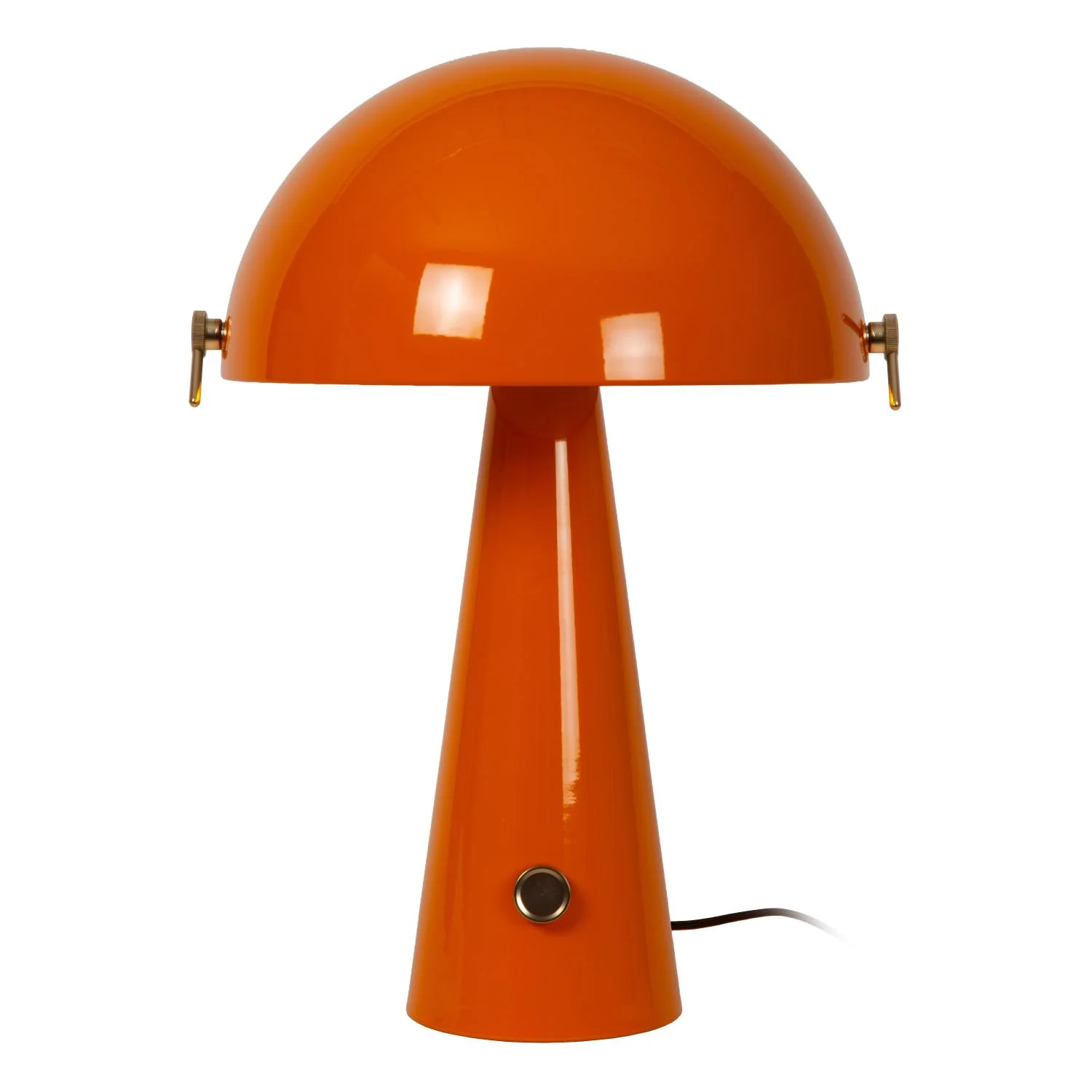 Lucide BARONE - Stolnu00e1 lampa - u00d8 38 cm - 1xE27 - Oranu017eovu00e1 | Nu00e1lada
