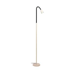 Lucide JASPER - Podlahovu00e1 lampa na u010du00edtanie - 1xGU10 - Kru00e9movu00e1 | Essential