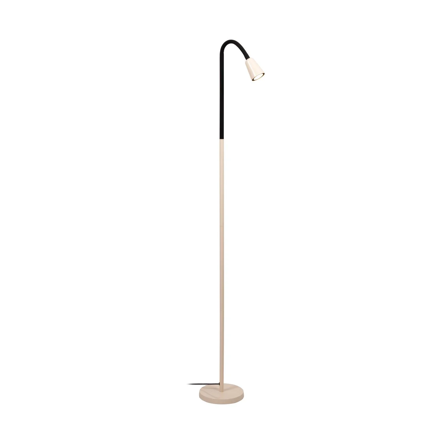 Lucide JASPER - Podlahovu00e1 lampa na u010du00edtanie - 1xGU10 - Kru00e9movu00e1 | Essential