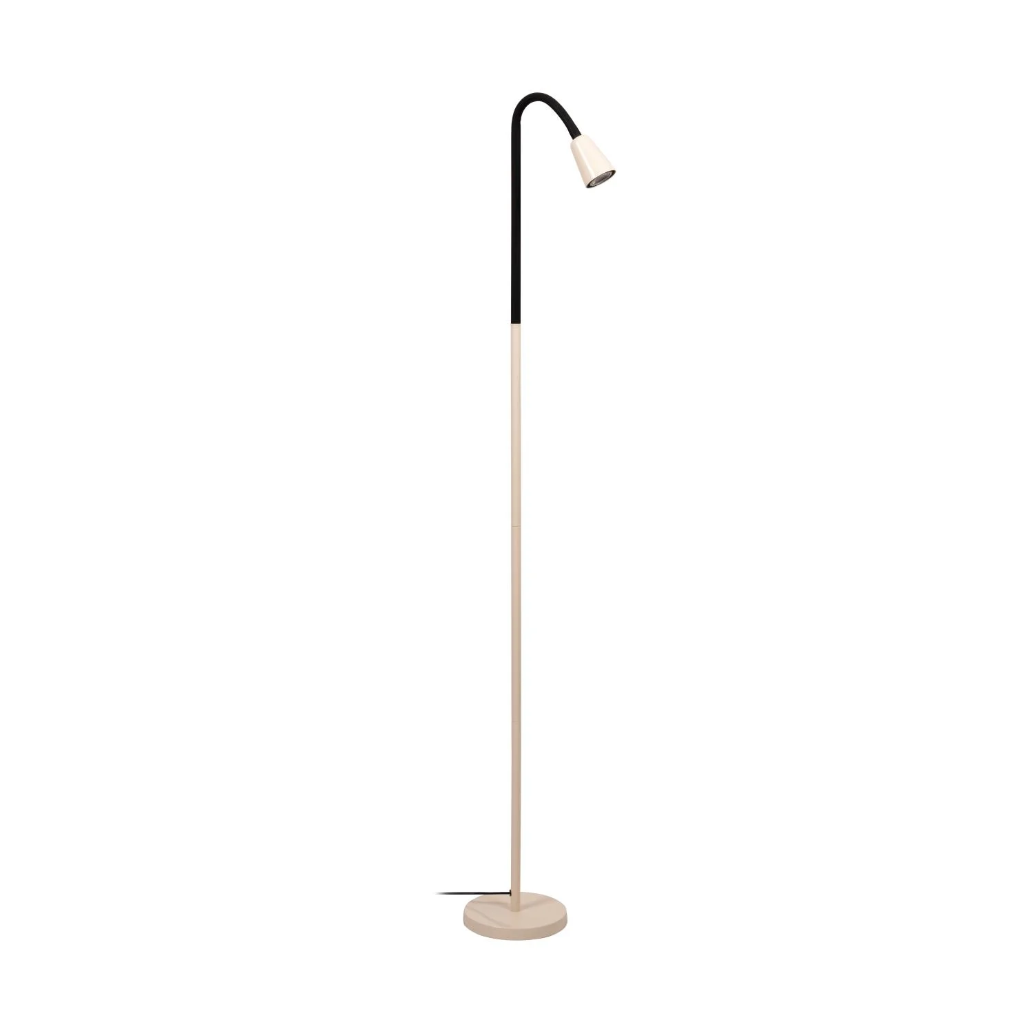 Lucide JASPER - Podlahovu00e1 lampa na u010du00edtanie - 1xGU10 - Kru00e9movu00e1 | Essential