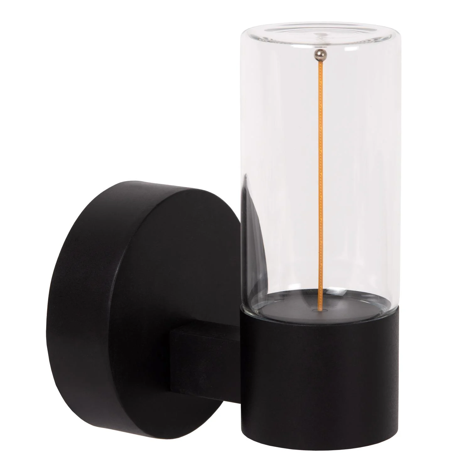 Lucide FILANI - Nu00e1stennu00e9 svetlo vnu00fatornu00e9/vonkaju0161ie - LED - 1x6,5W 2700K - IP54 - u010dierna | Essential