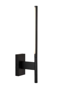Lucide FINAN - Nu00e1stennu00e9 svetlo - LED - 1x6W 2700K - s USB nabu00edjacu00edm bodom - u010dierna