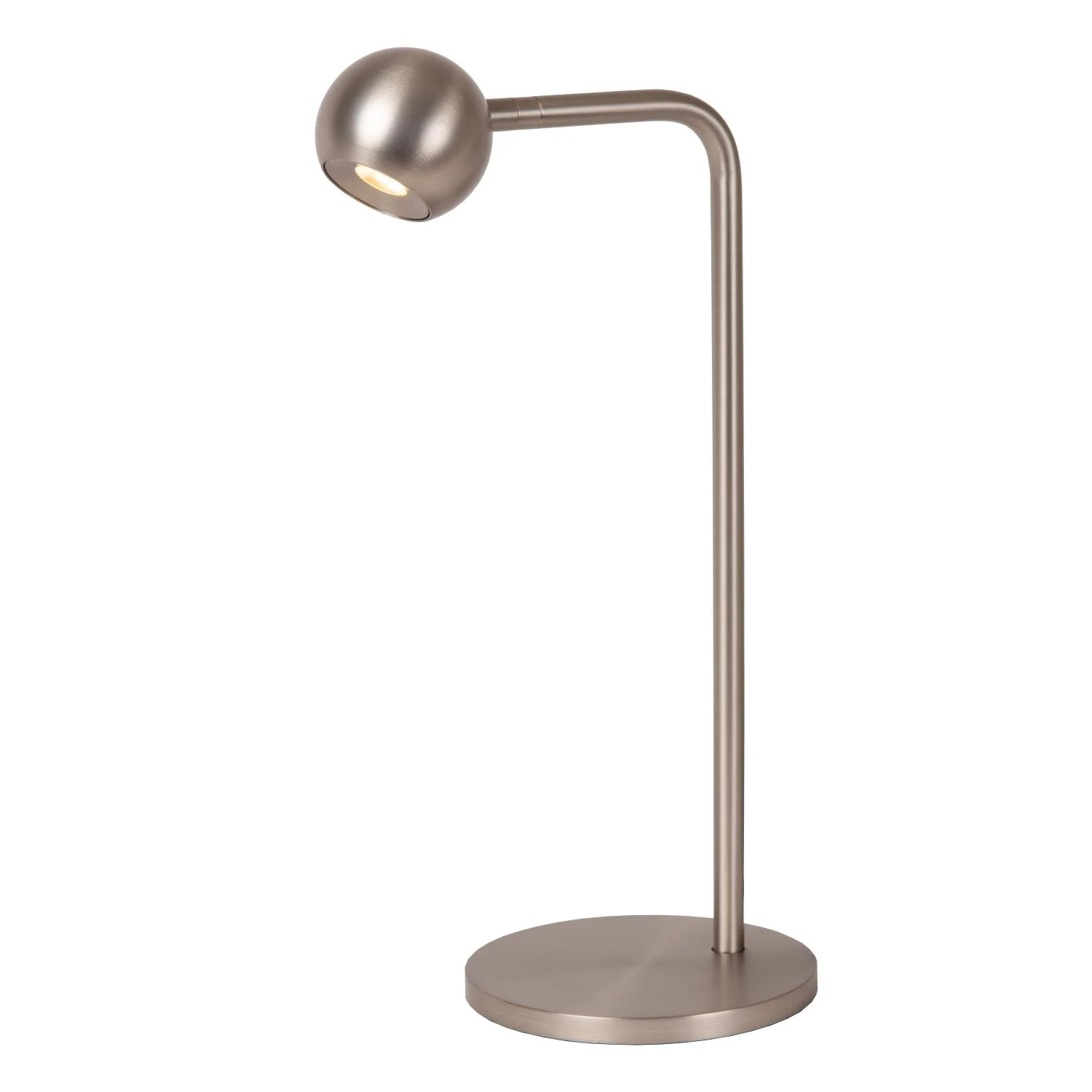 Lucide MONTANA - Stolnu00e1 lampa - LED tlmenu00e1. - 1x5W 2700K - Sivu00e9 u017eelezo | Pru00e9miovu00e9