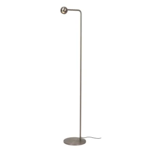Lucide MONTANA - Stojacia lampa - LED tlmenu00e1 - 1x6,3W 2700K - sivu00e9 u017eelezo | Pru00e9miovu00e9