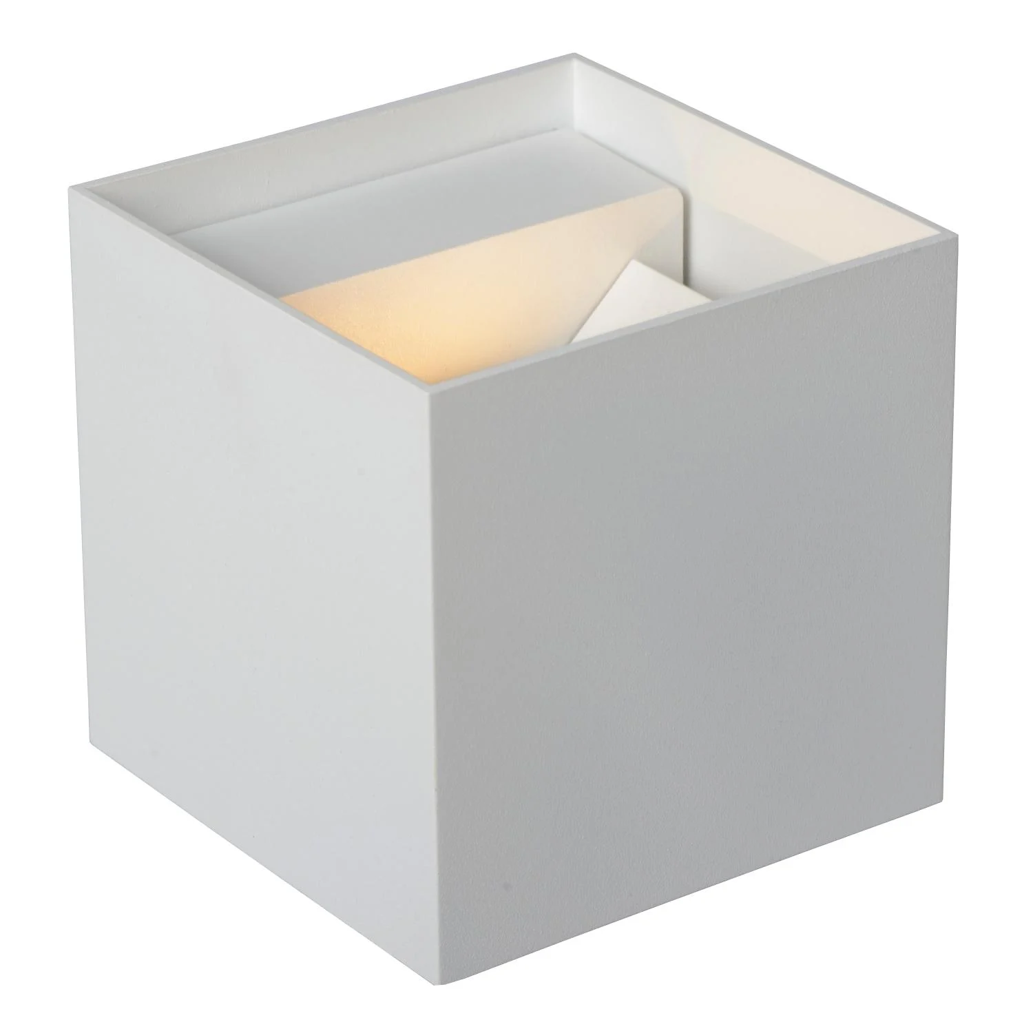 Lucide AXI - Nu00e1stennu00e9 reflektor / Nu00e1stennu00e9 svetlo Ku00fapeu013eu0148a - LED - 2x7W 2700K - IP54 - Nastaviteu013enu00fd uhol lu00fau010da - biela