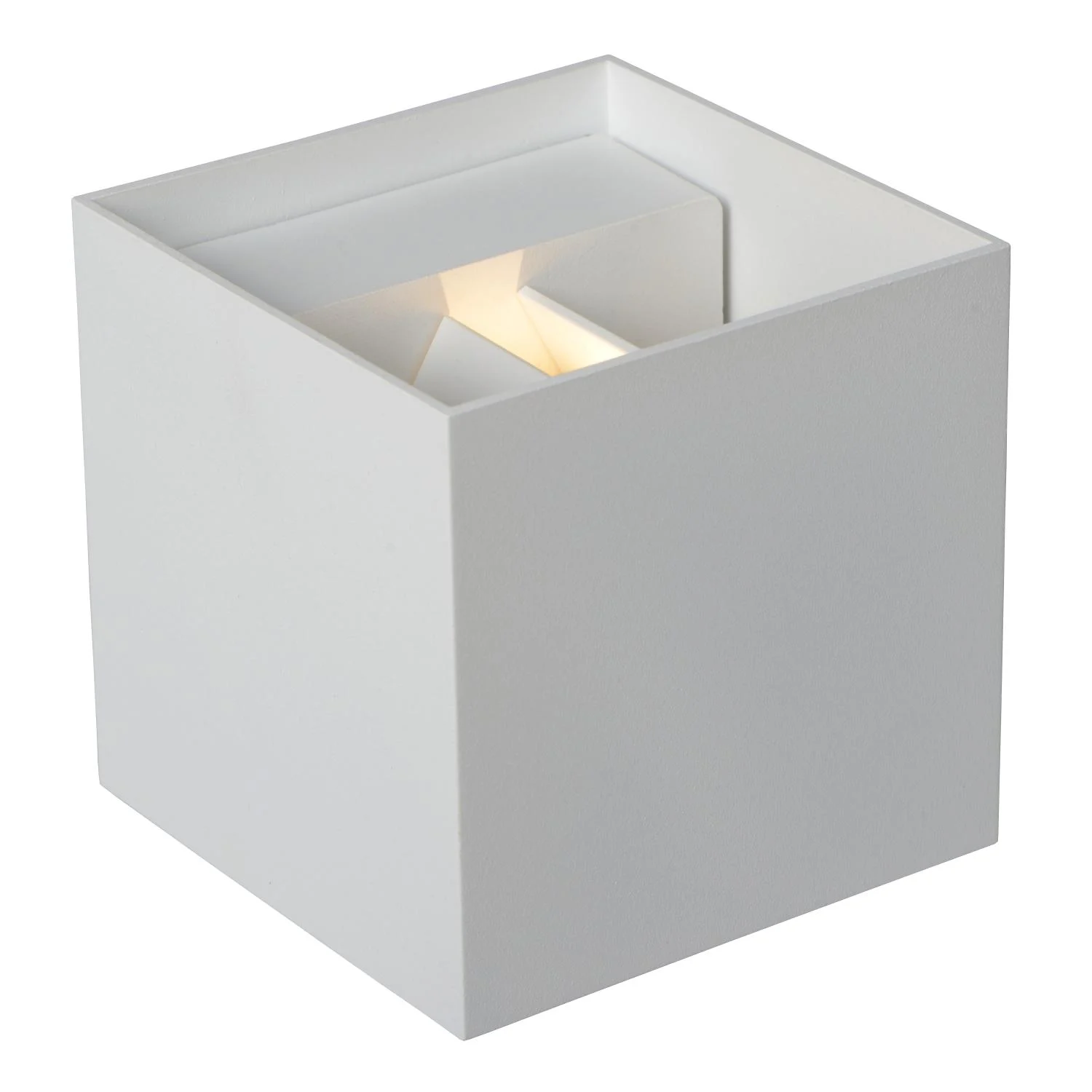 Lucide AXI - Nu00e1stennu00e9 reflektor / Nu00e1stennu00e9 svetlo Ku00fapeu013eu0148a - LED - 2x7W 2700K - IP54 - Nastaviteu013enu00fd uhol lu00fau010da - biela