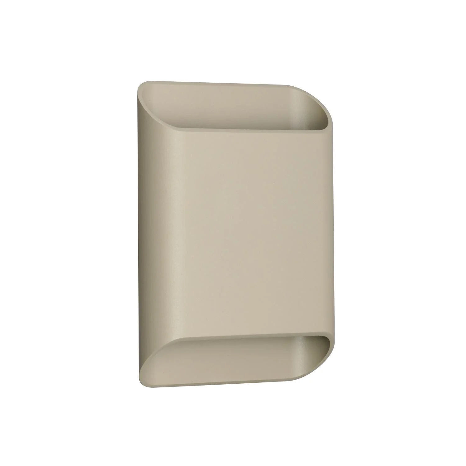 Lucide ATILA II - Wall light Indoor/Outdoor - LED Dim. - CCT - 2x5W 2200K/3000K - IP54 - Taupe - Essential