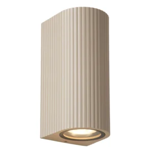 Lucide ANGELINA - Nu00e1stennu00fd reflektor / nu00e1stennu00e9 svetlo vnu00fatornu00e9/vonkaju0161ie - 2xGU10 (MR16) - IP65 - Taupe - Essential