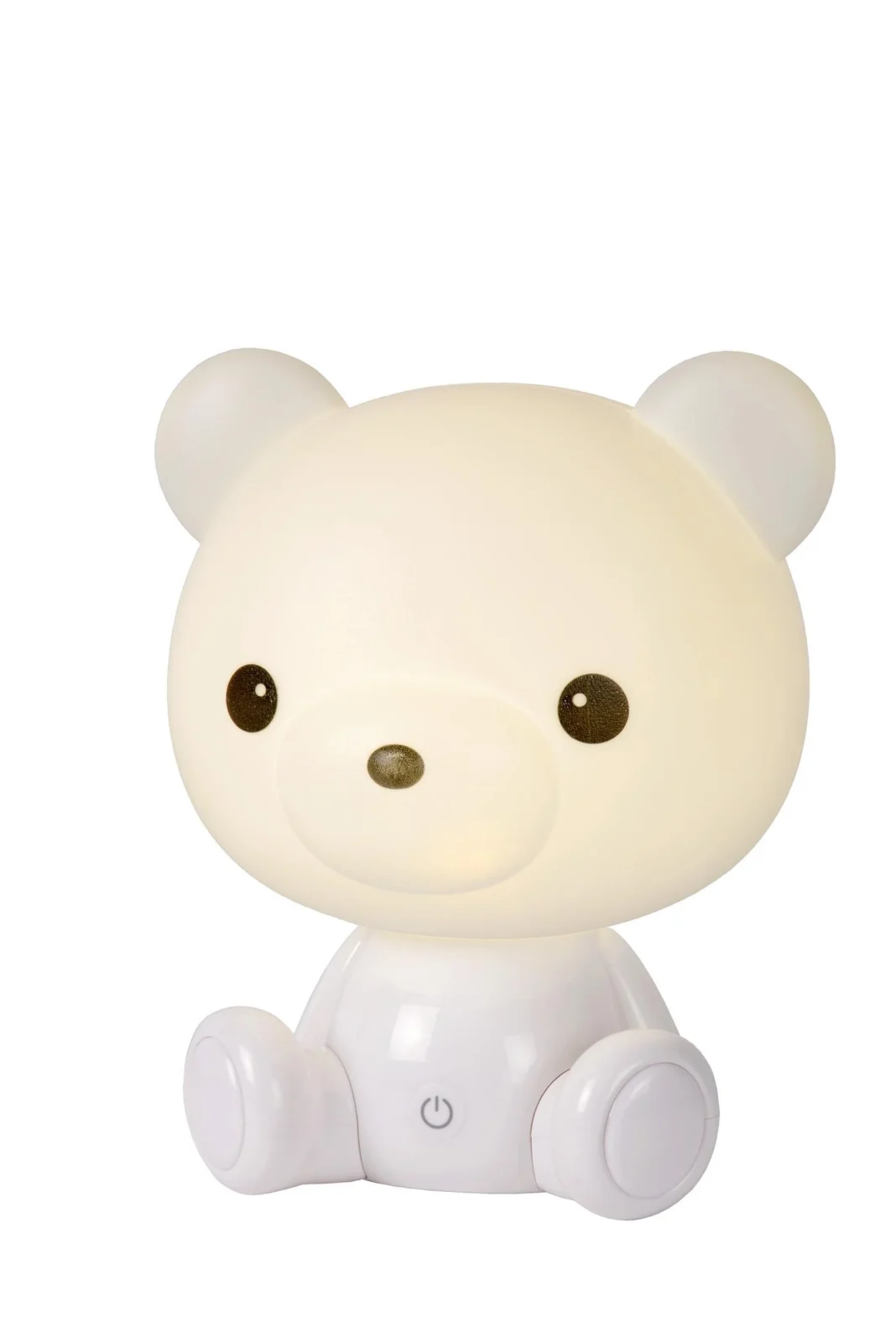 Lucide DODO BEAR - nou010dnu00e9 svetlo pre deti - LED 3 StepDim - 1x3W 4000K - biela
