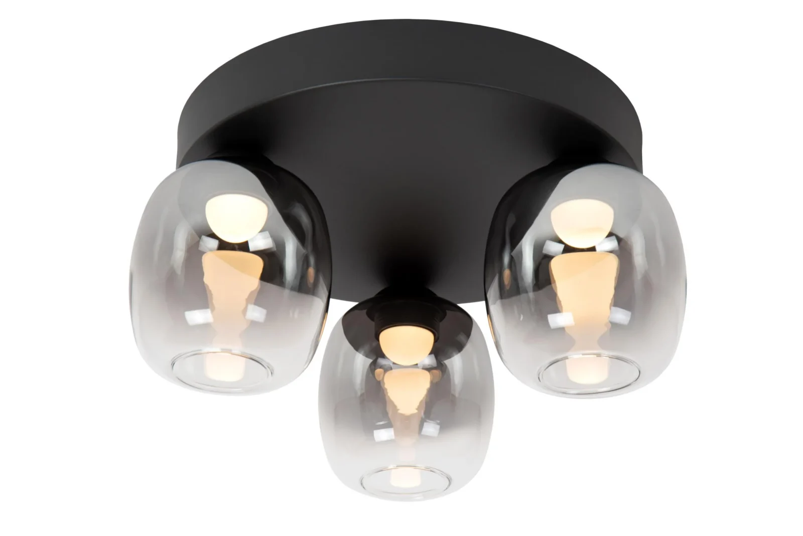 Lucide TAMINO - Zapustenu00e9 stropnu00e9 svetlo - LED tlmenu00e9. - 3x5,6W 3000K - u010dierne