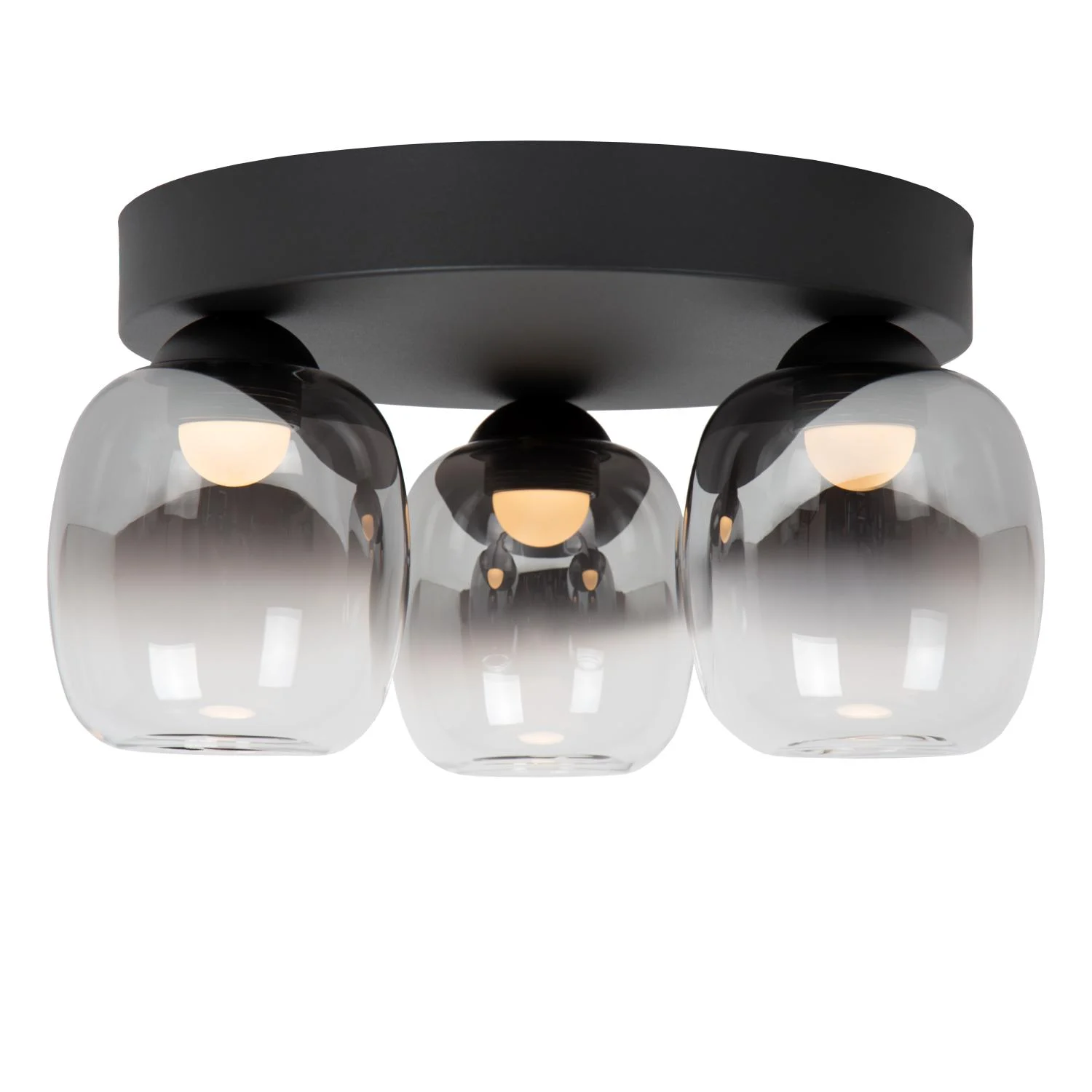 Lucide TAMINO - Zapustenu00e9 stropnu00e9 svetlo - LED tlmenu00e9. - 3x5,6W 3000K - u010dierne
